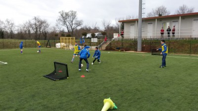 Trening U13.