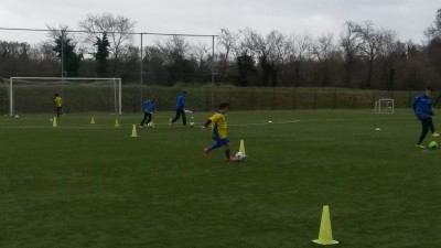 Trening U13.